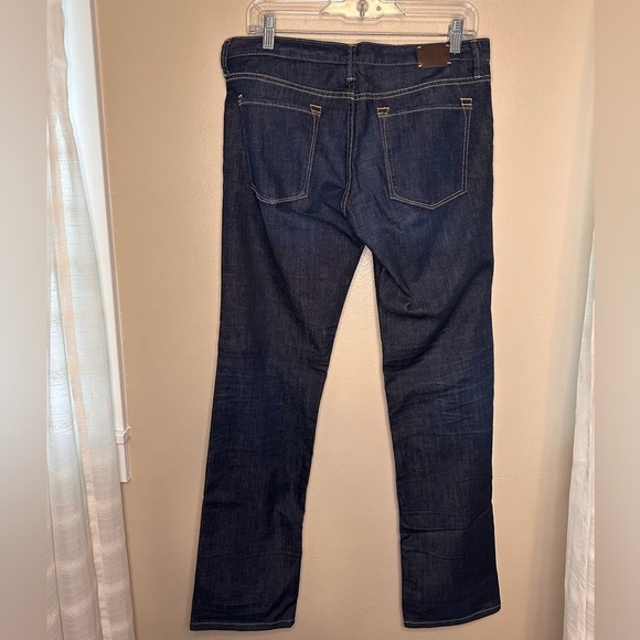 Banana Republic Women’s Straight Dark Wash Jeans Size 30 Blue - Picture 3 of 5